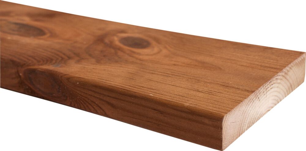 Kyllästetty Mänty AB-LK 28 x 120 Höylätty SHP Ruskea (per metri)