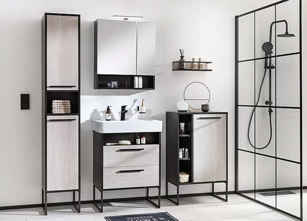 Pesuallas BAUHAUS Jannik Valkoinen 61 x 41 cm