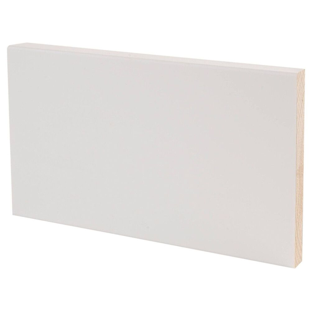 5 kpl Peitelista Maler Aava Mänty Valkoinen 12 x 92 x 3300 mm