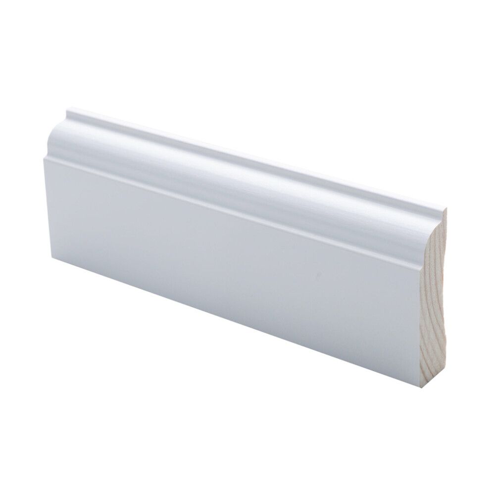 5 kpl Peitelista Maler Koski Mänty Valkoinen 15 x 56 x 2200 mm