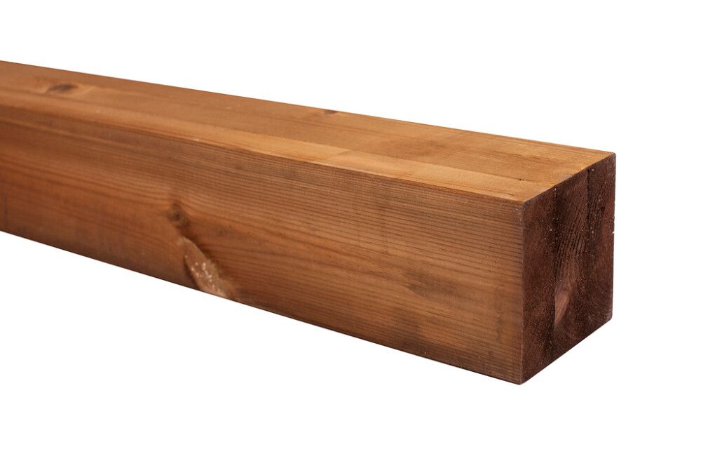 Liimapuutolppa Kyllästetty 70 x 70 x 3000 mm Ruskea