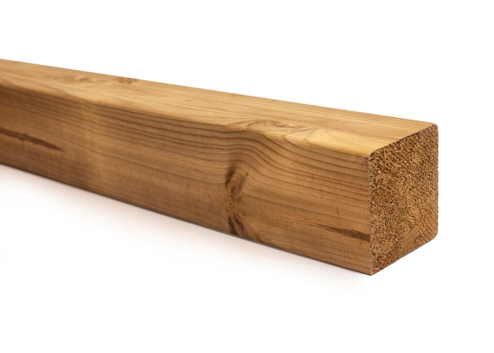 Liimapuutolppa Kyllästetty 70 x 70 x 3000 mm Vihreä