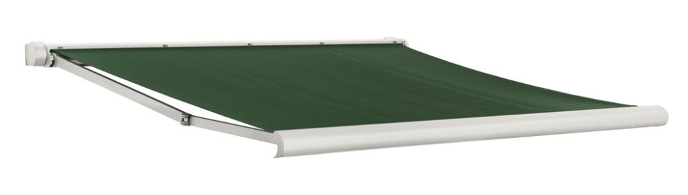 Täyskasettimarkiisi SunFun Elba 5 x 3,5 m vihreä/valkoinen