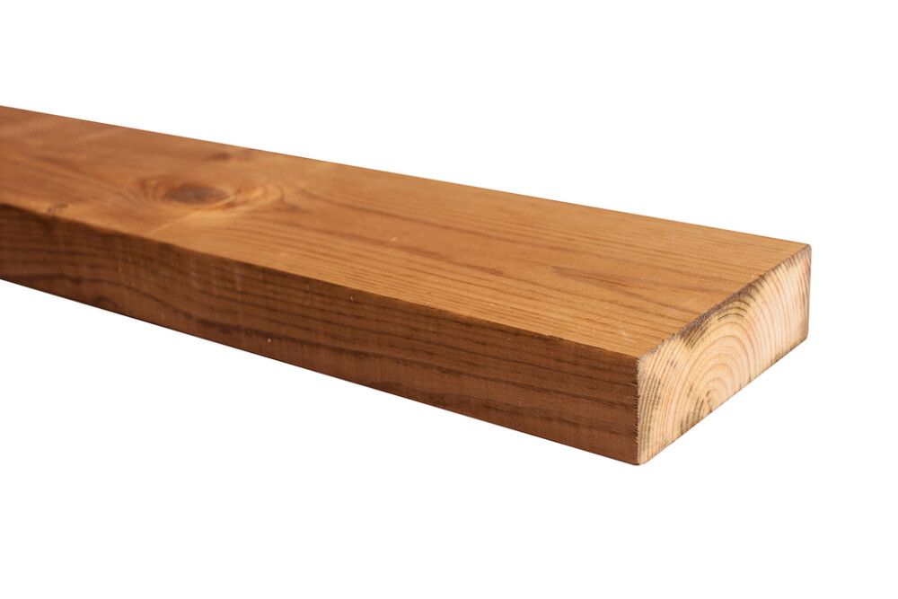 Kyllästetty mänty A 48 x 148 mm Ruskea MIT (per metri)