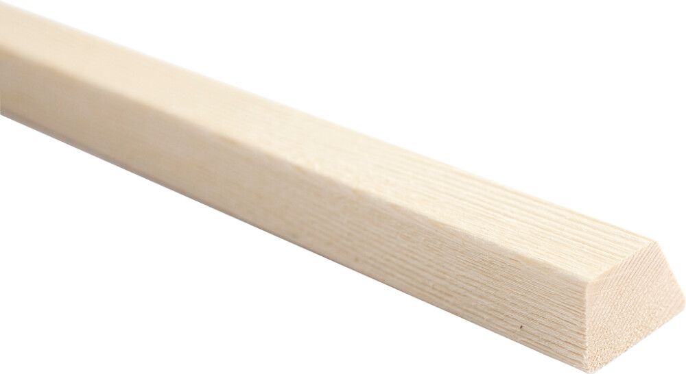 Ulkoverhousrima 28 x 45/30 mm Puuvalmis SR/HS MIT (per metri)