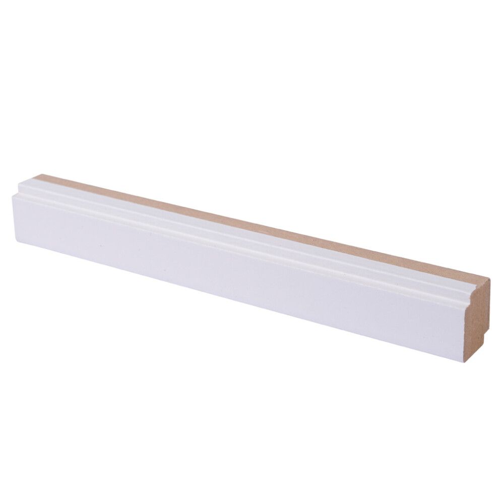 10 kpl Varjolista Maler SMART MDF Valkolakattu Mänty 16 x 19 x 2750 mm