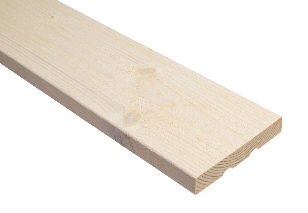 Ulkoverhouslauta HS 20 x 120 mm 3S pohjamaalattu (per metri)