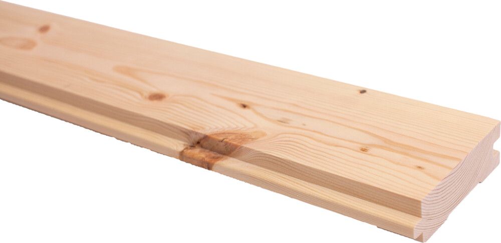 Lattialauta HLL Mänty 28 x 95 mm (per metri)