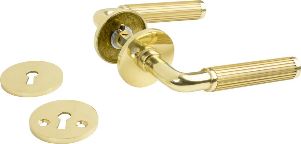 Väliovenpainike avainkilvellä Habo Wimbledon Kiillotettu messinki