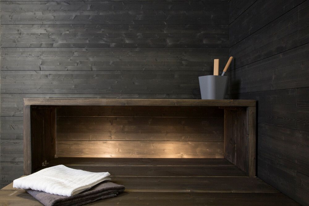 Rustiikkipaneeli STS 13 x 212 x 2010 mm Musta