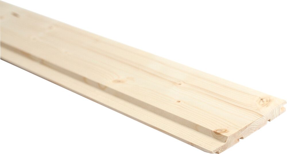 Kuusipaneeli Wicco STV käsittelemätön PP 14 x 95 mm