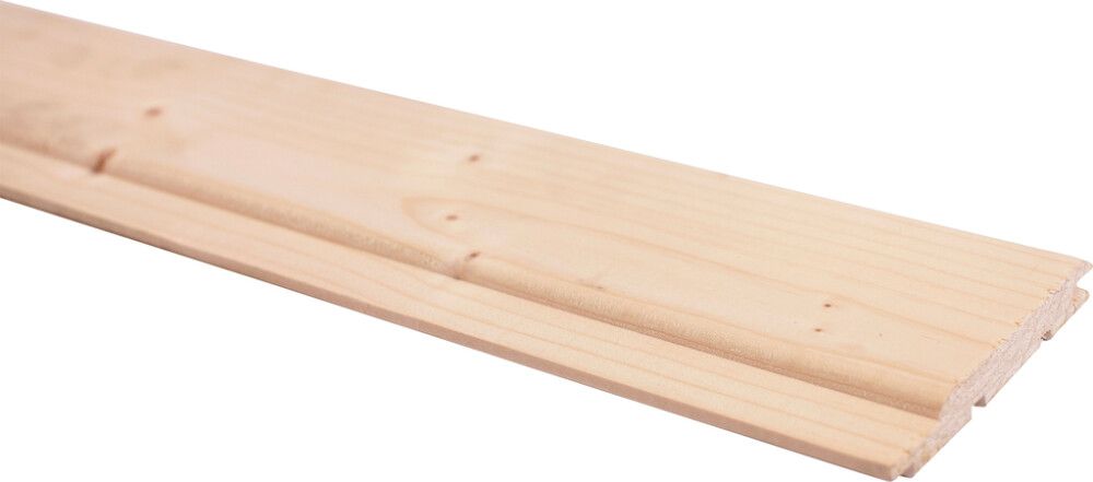 Kuusipaneeli STP 14 x 95 mm, talouslaatu (per metri)