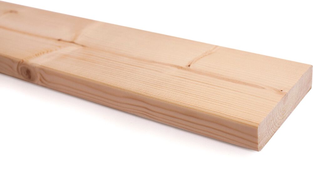 Laudelauta TK Kuusi SHP 28 x 120 x 2400 mm (per metri)