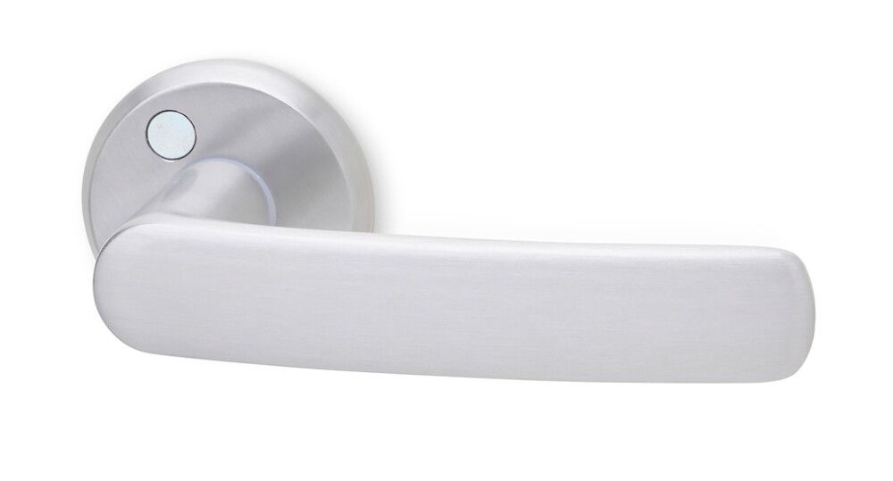 Ulko-ovenpainike Habo A2560 harjattu alumiini