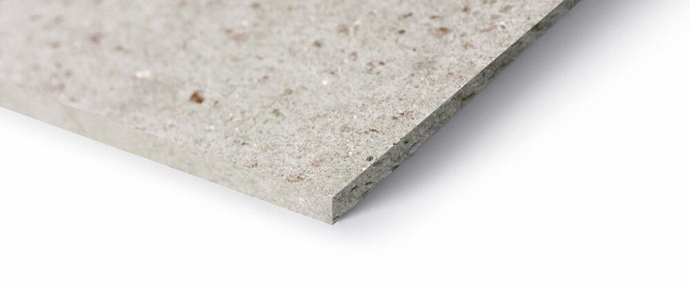 Kiukaantaustalevy Swisspearl Sauna sementinharmaa 9 x 1200 x 1275 mm