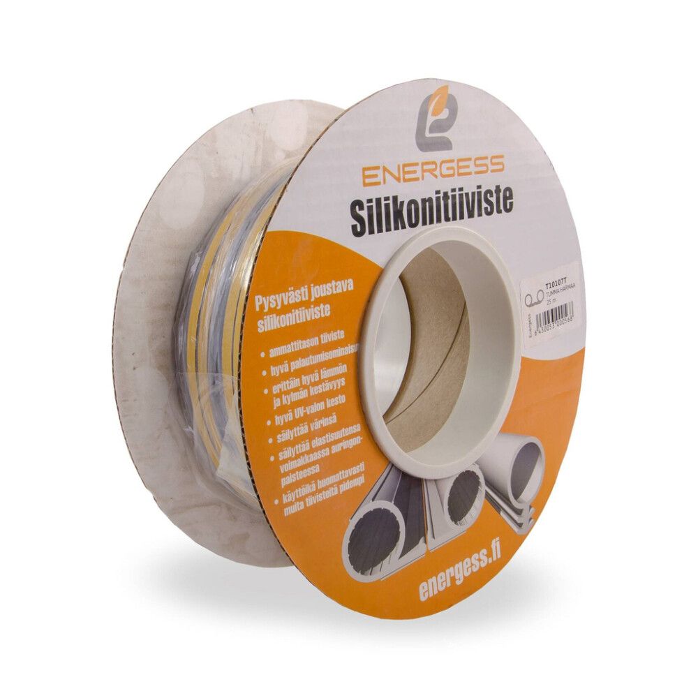 Tarratiiviste Maler tummanharmaa silikooni 50 m