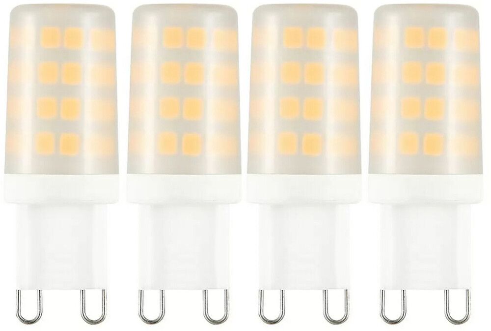 LED-lamppu Voltolux G9 2,2 W 2700 K 4 kpl