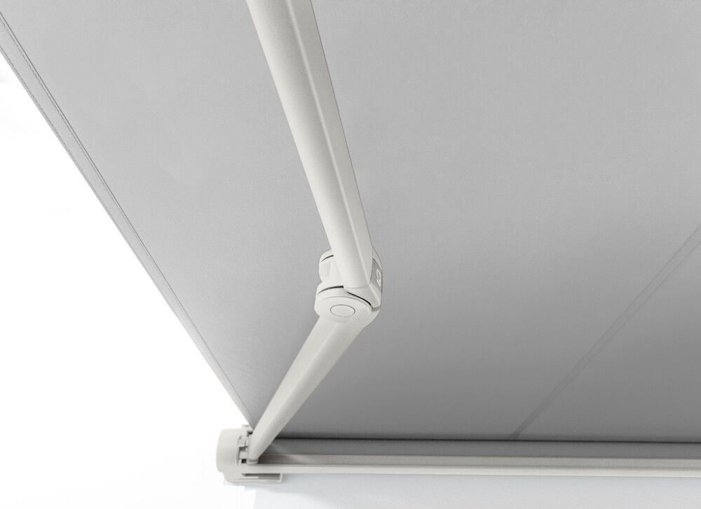 Täyskasettimarkiisi SunFun Elba 4 x 3,5 m Harmaa/valkoinen