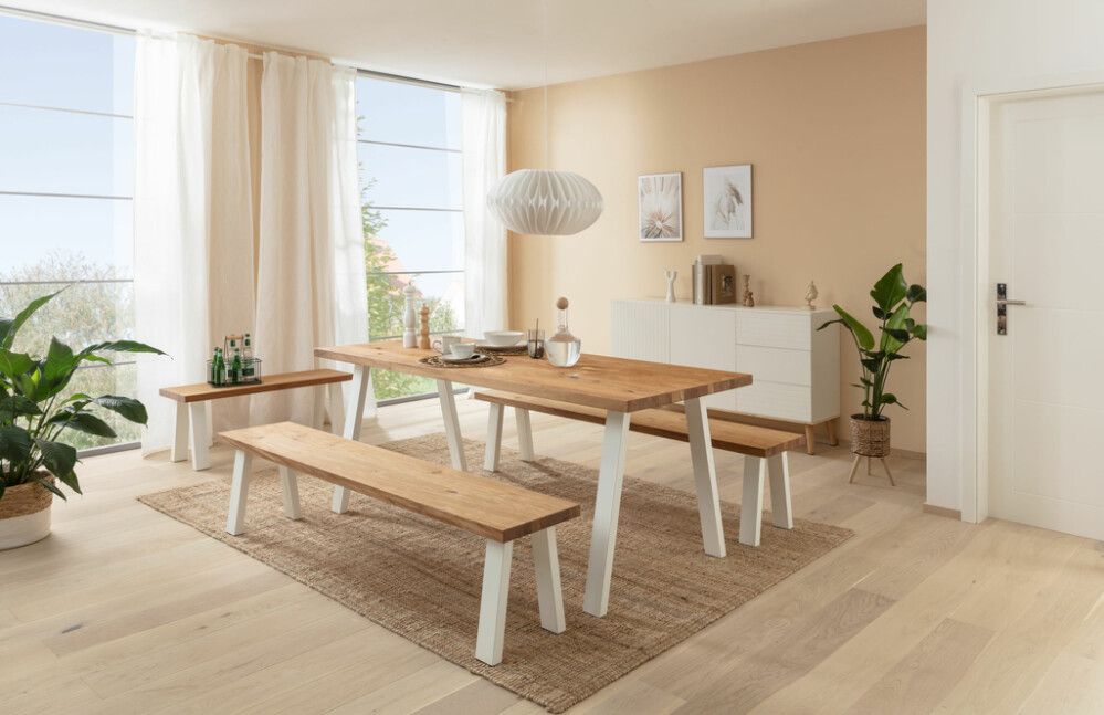 Penkinjalka 2 kpl Pur Iternal Select U-malli valkoinen 330 x 100 x 390 mm