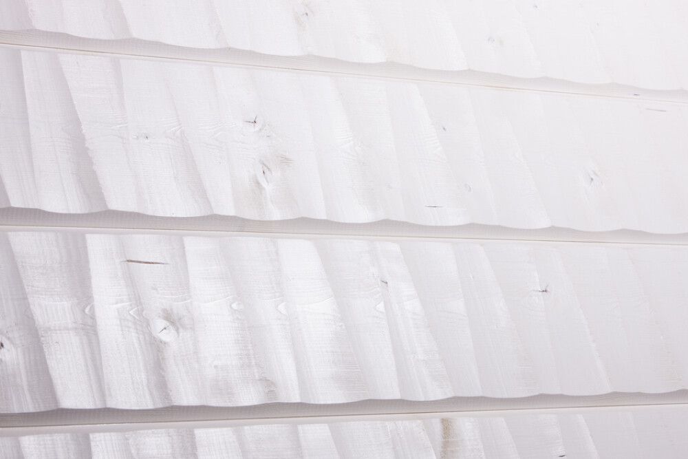 Sisustuspaneeli AURE Piiluhirsi Valkoinen 28 x 195 mm 4200 mm