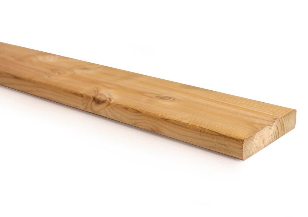 Kyllästetty mänty AB 21 x 45 mm höylätty SPH ruskea (per metri)