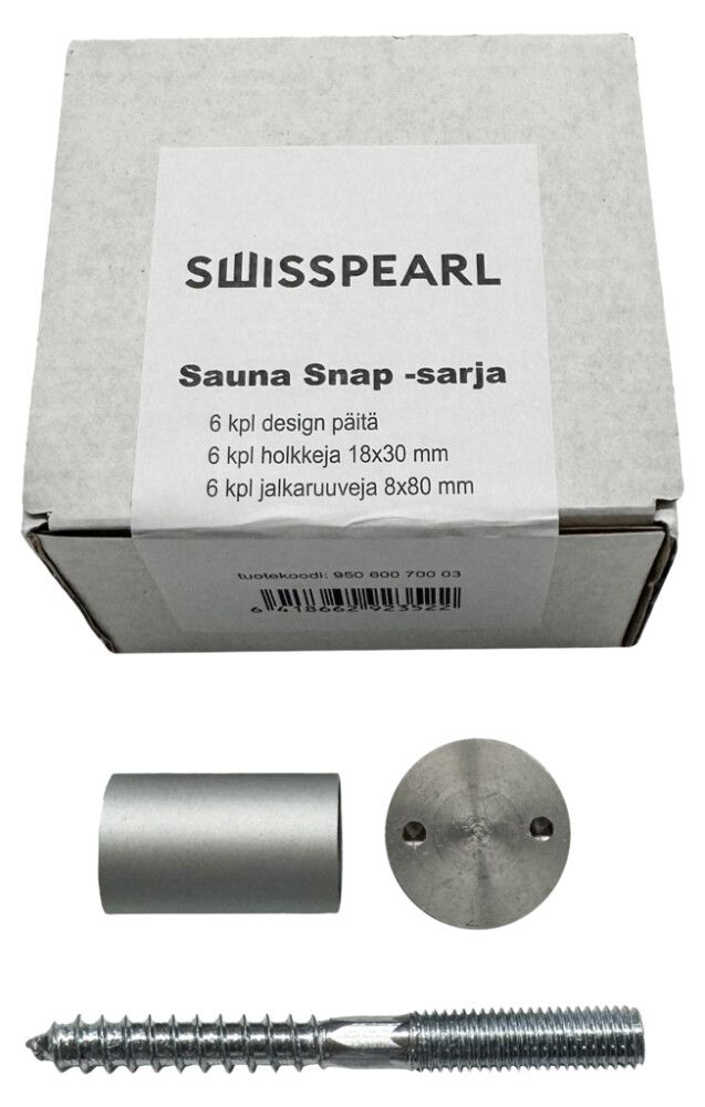 Kiinnikesarja Swisspearl Sauna Snap