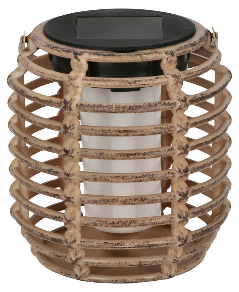 Solarlyhty liekkiefektillä Bauhaus IP44 Ø 10,5 x 36 cm