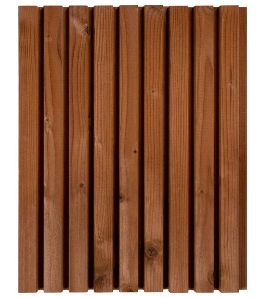 Lämpöpuupaneeli Lunawood Triple Thermo D kuusi 32 x 140 (per metri)