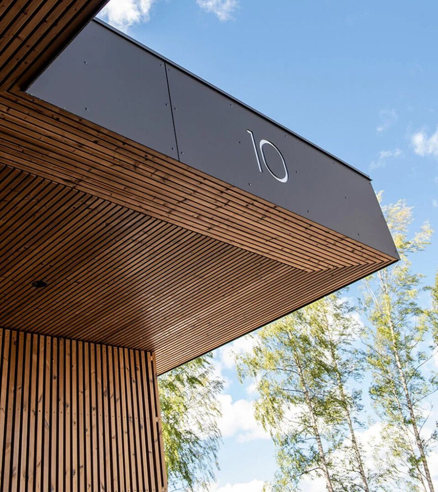 Lämpöpuupaneeli Lunawood Triple Thermo D kuusi 32 x 140 (per metri)