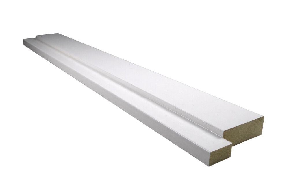 Kynnys Maler MDF kyntteellinen laminaatti valkoinen 22 x 92/29 M8