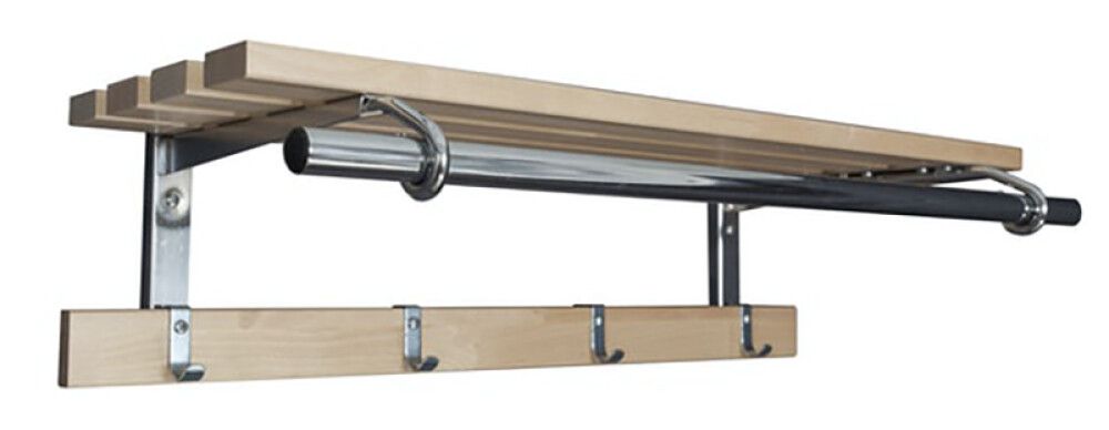 Vaatenaulakko Olikos Ville 4424 60 cm Koivu/Kromi