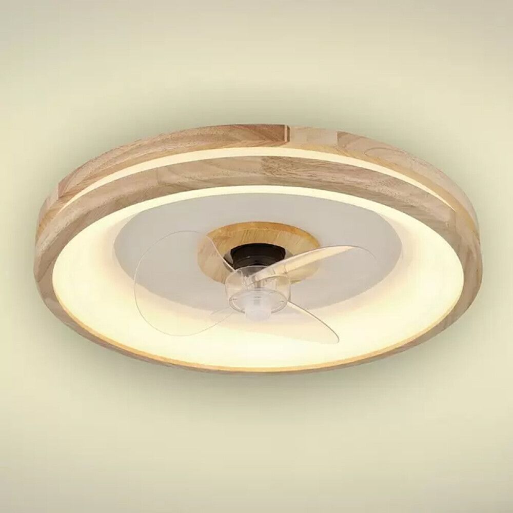 LED-tuuletinplafondi Voltomat Air Santana Ø 50 cm