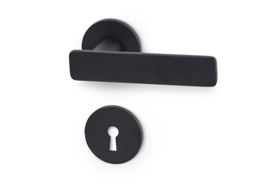 Ovenpainike Habo Monaco musta avainkilvellä