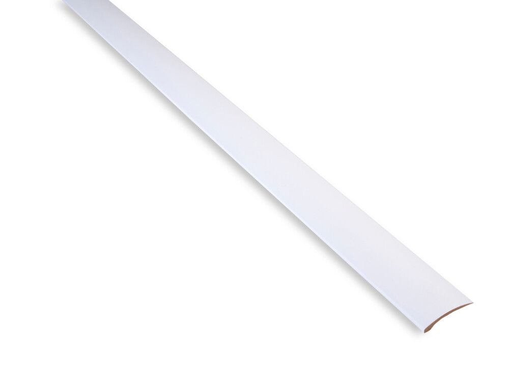 Eritasolista Maler HDF laminaatti valkoinen 9 x 50 x 1000/0-12