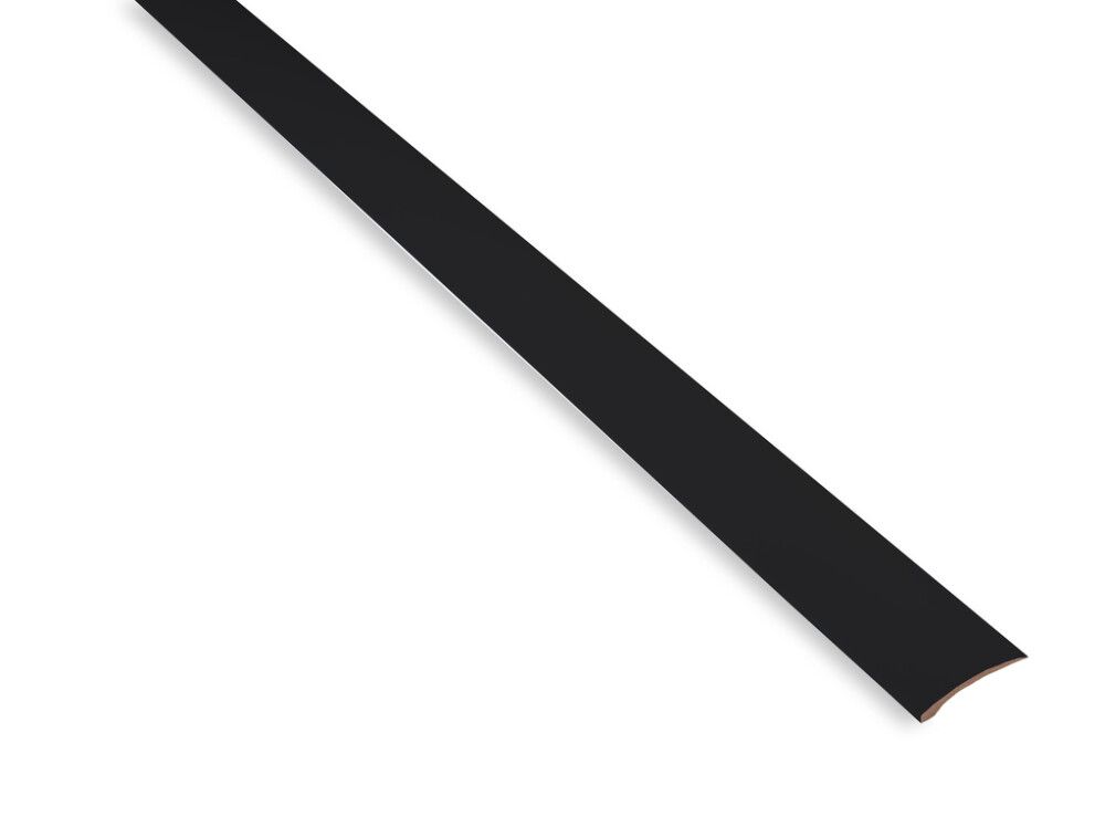 Eritasolista Maler HDF laminaatti musta 9 x 50 x 1000/0-12