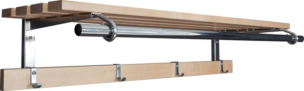 Vaatenaulakko Olikos Ville 4424 80 cm Koivu/Kromi