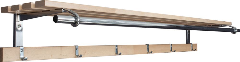 Vaatenaulakko Olikos Ville 4424 120 cm Koivu/Kromi