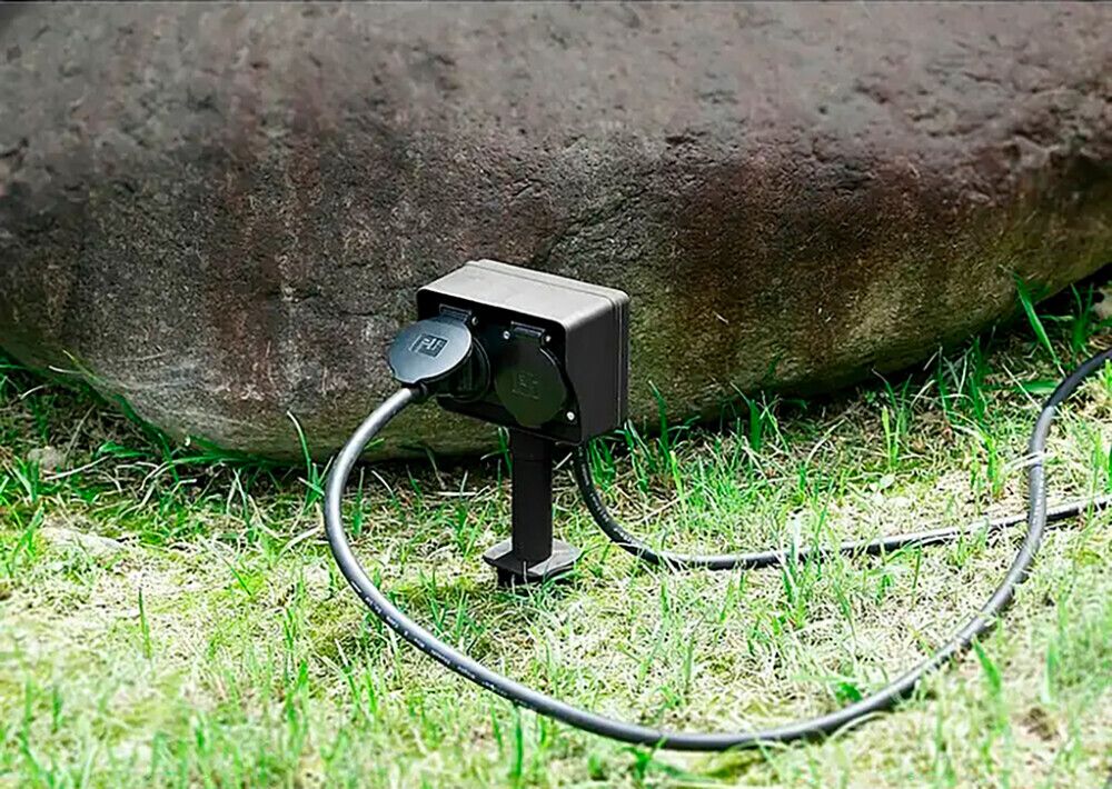 Puutarhahaaroitin Voltomat 2-os musta 5 m IP44