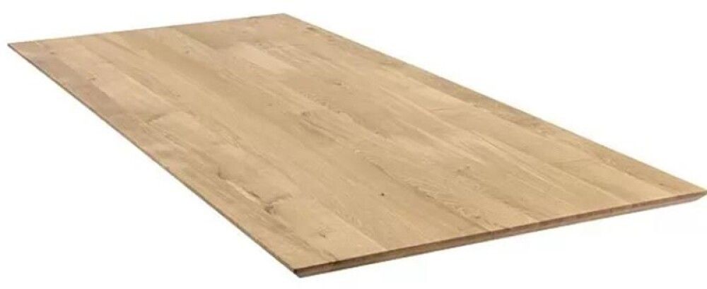 Pöytälevy viistettyreunainen tammi B/B 26 x 850 x 2000 mm.