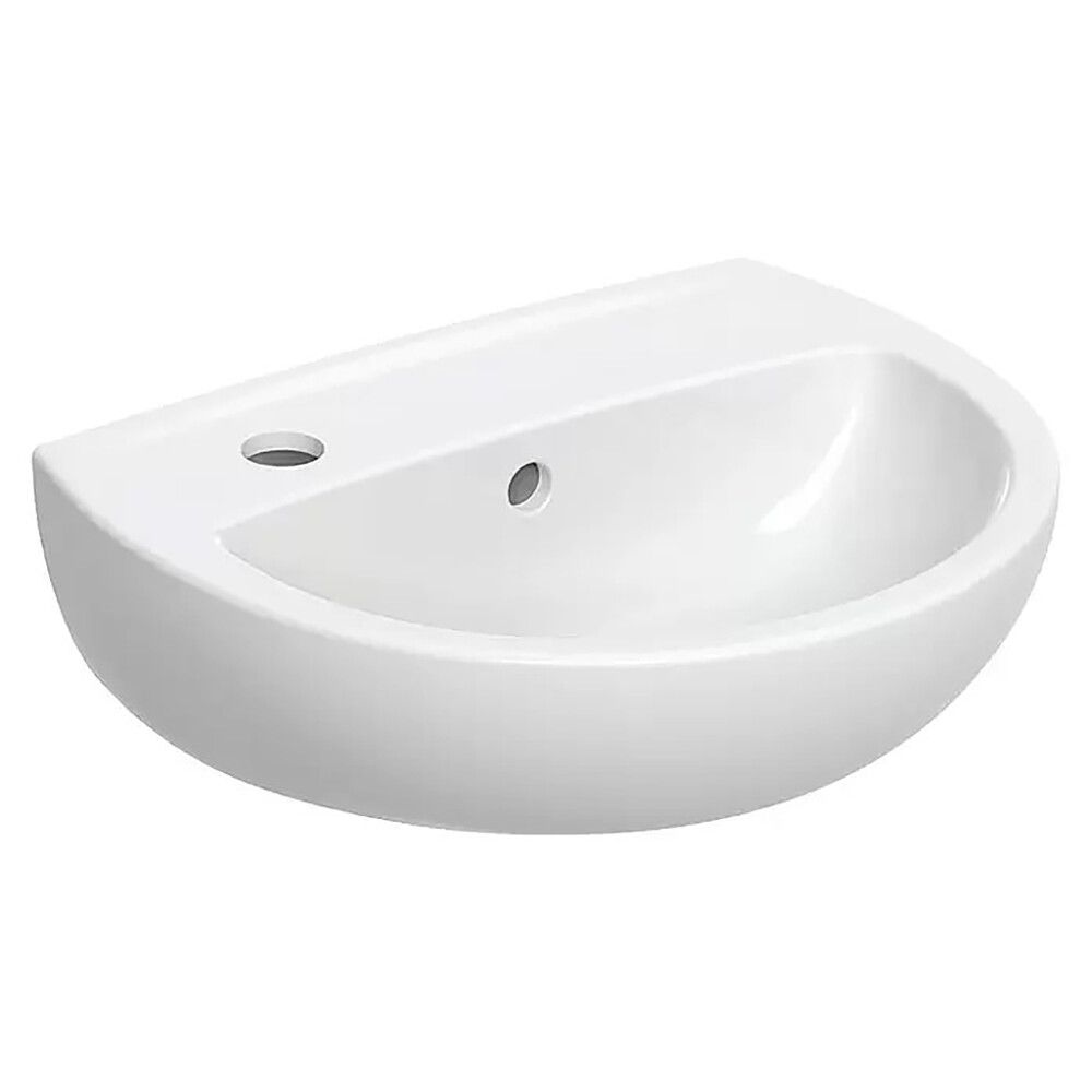 Käsienpesuallas Camargue Sydney valkoinen 39,5 x 33 cm