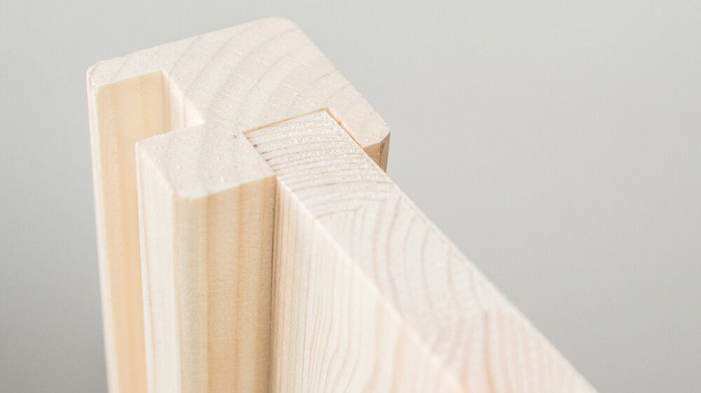 Kulmaliitos Lamboard Mänty 18 mm levylle 2 kpl