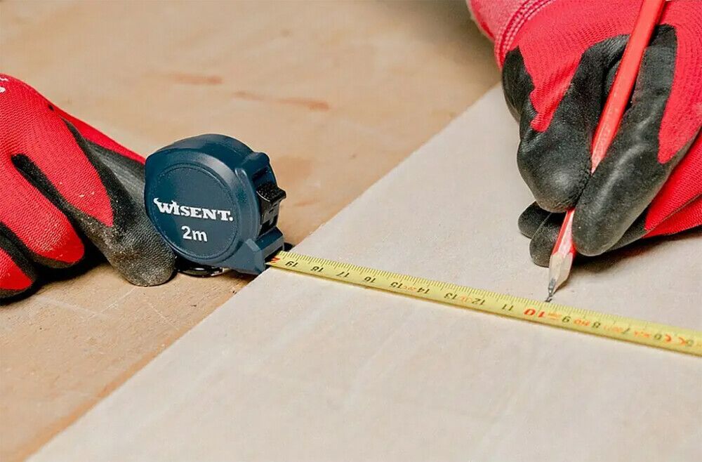 Rullamitta avaimenperä Wisent 2 m