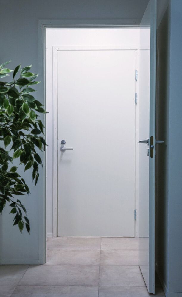 Palo-ovisetti Swedoor Fire 810 Valkoinen 10 x 21 Oikea