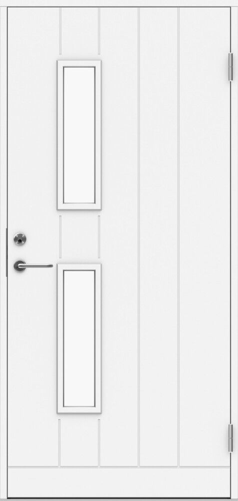 Ulko-ovi Swedoor Basic B0028 Valkoinen