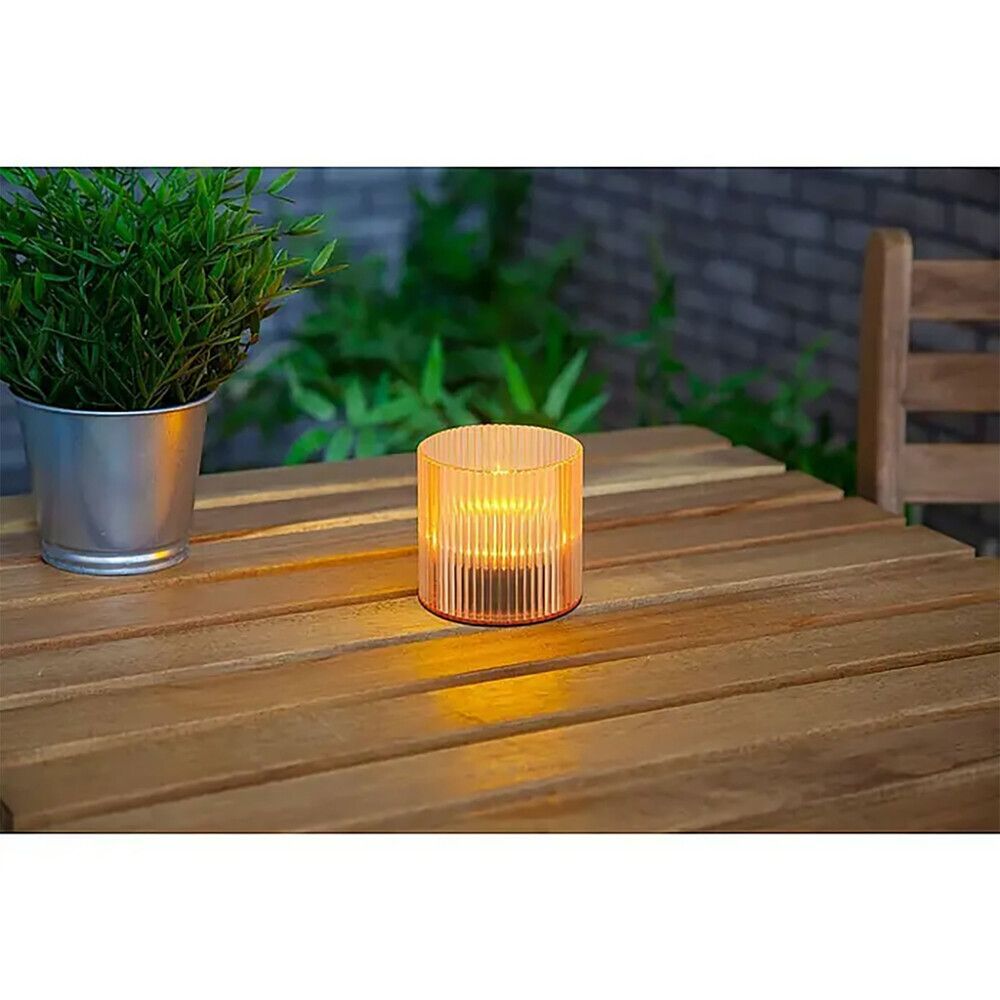 Solarvalaisin Bauhaus liekki lynttilä mango