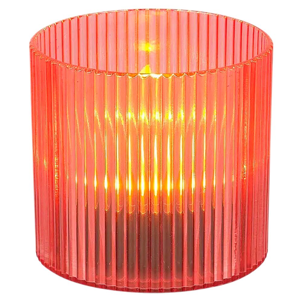 Solarvalaisin Bauhaus liekki kynttilä punainen