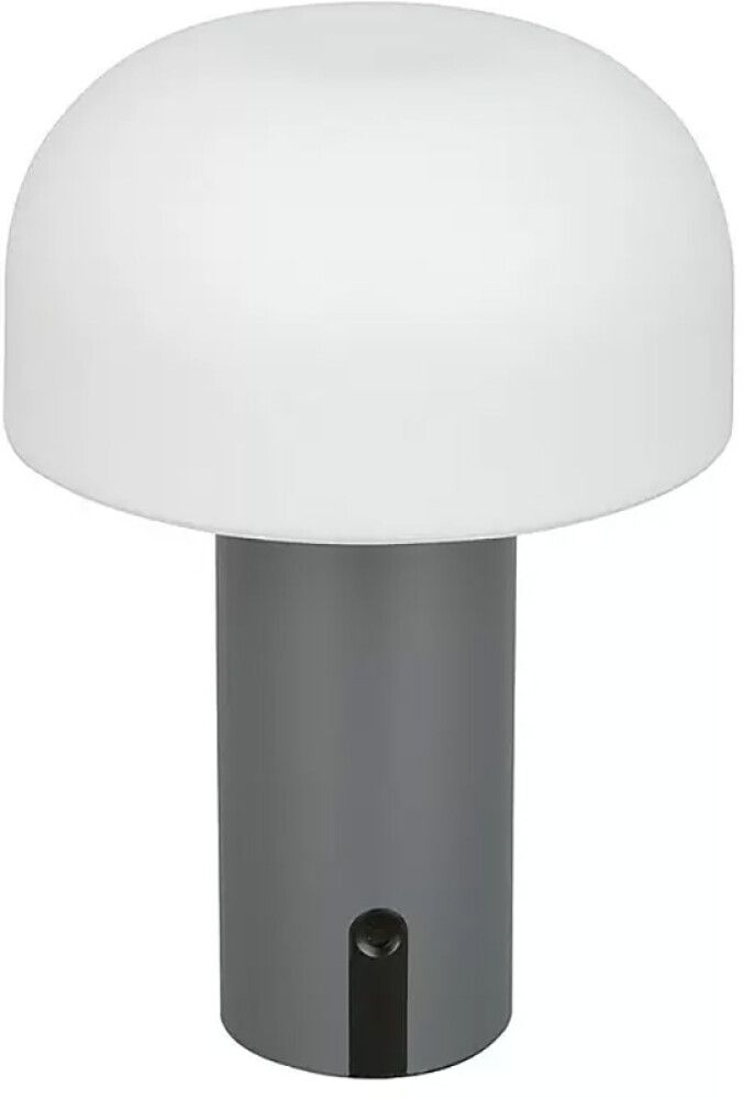 Ladattava pöytävalaisin Starlux Pisa RGB harmaa