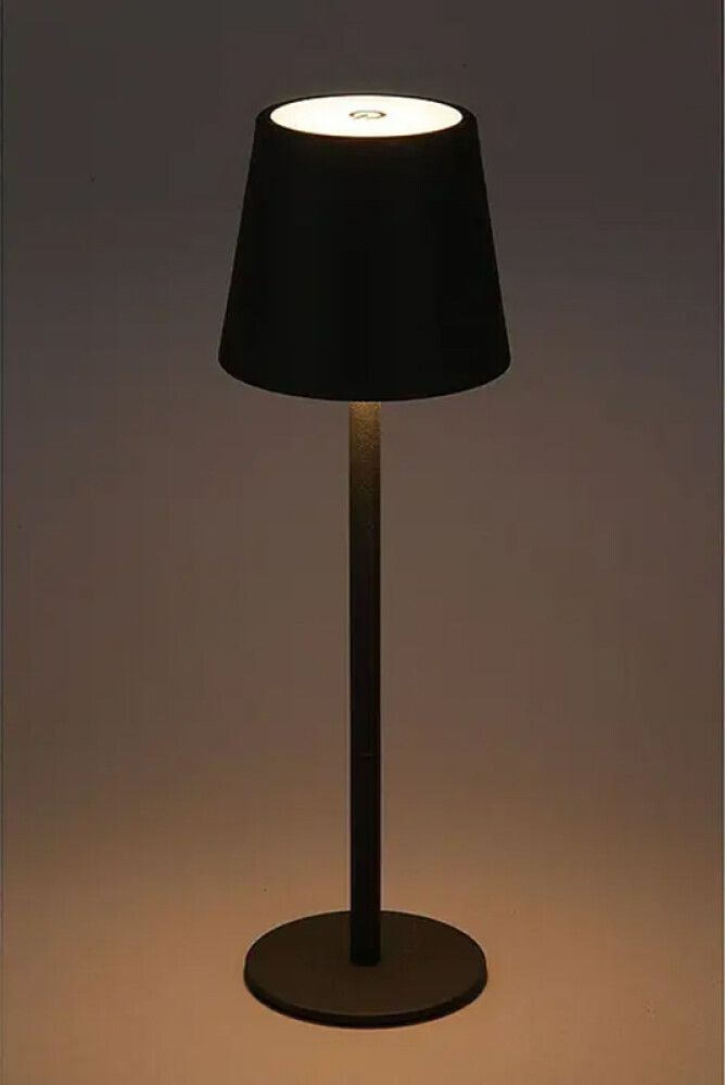 Ulkopöytävalaisin Starlux Paola mini musta 3 kpl