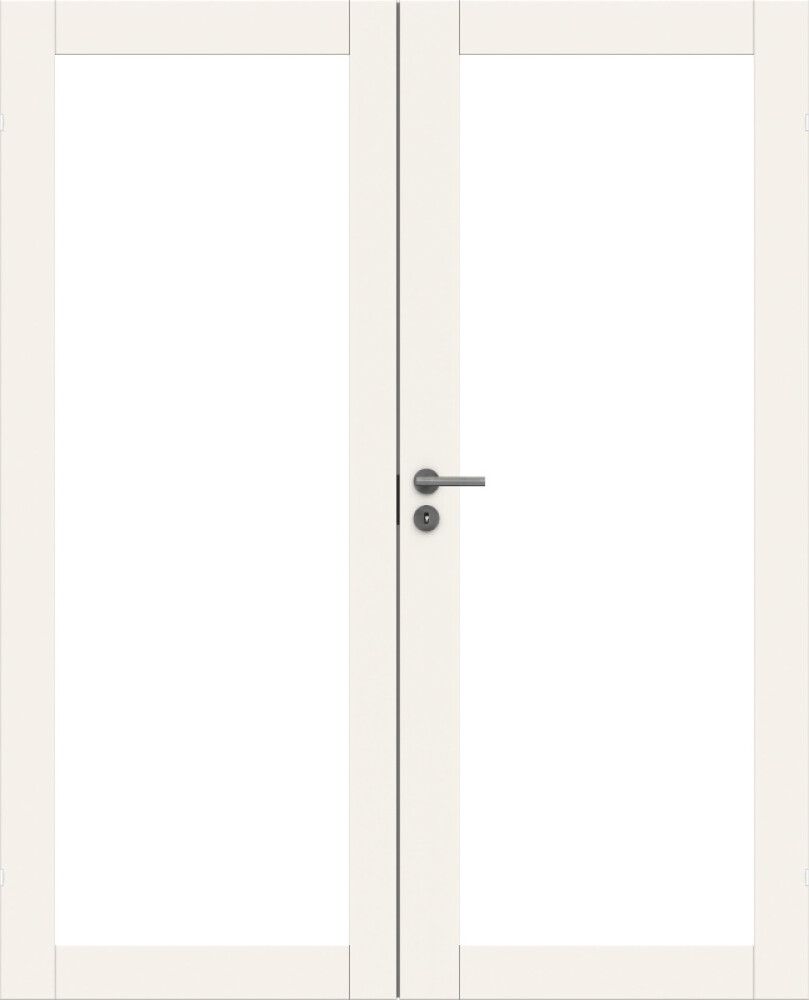 Parioven ovilevy Swedoor Unique 504 13 x 21 Valkoinen Kirkas