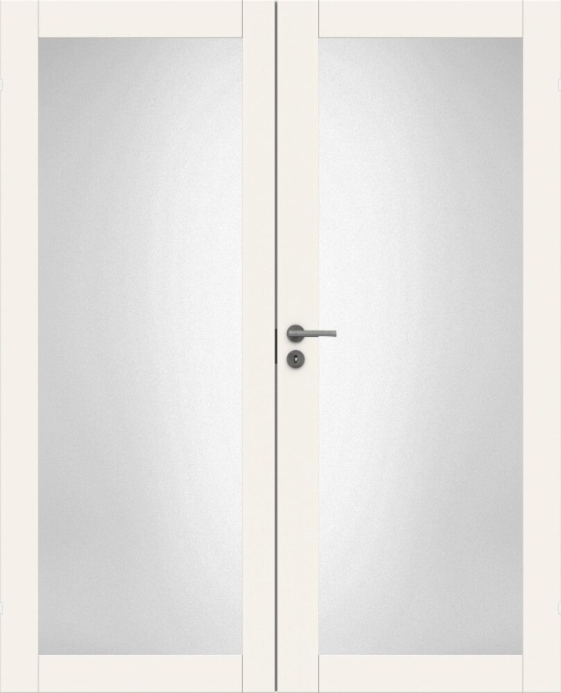 Parioven ovilevy Swedoor Unique 504 13 x 21 Valkoinen Satiini